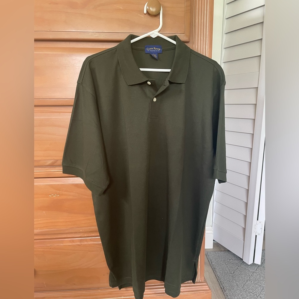 Men’s Club Room Charter Club Polo Large